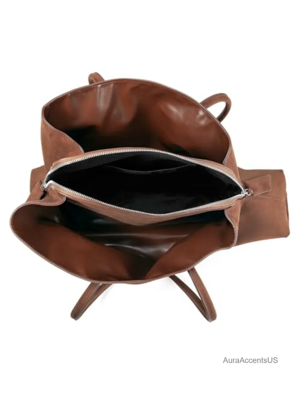 Faux Suede PU Leather Hobo Tote Shoulder Bag Retro Work Travel Purse